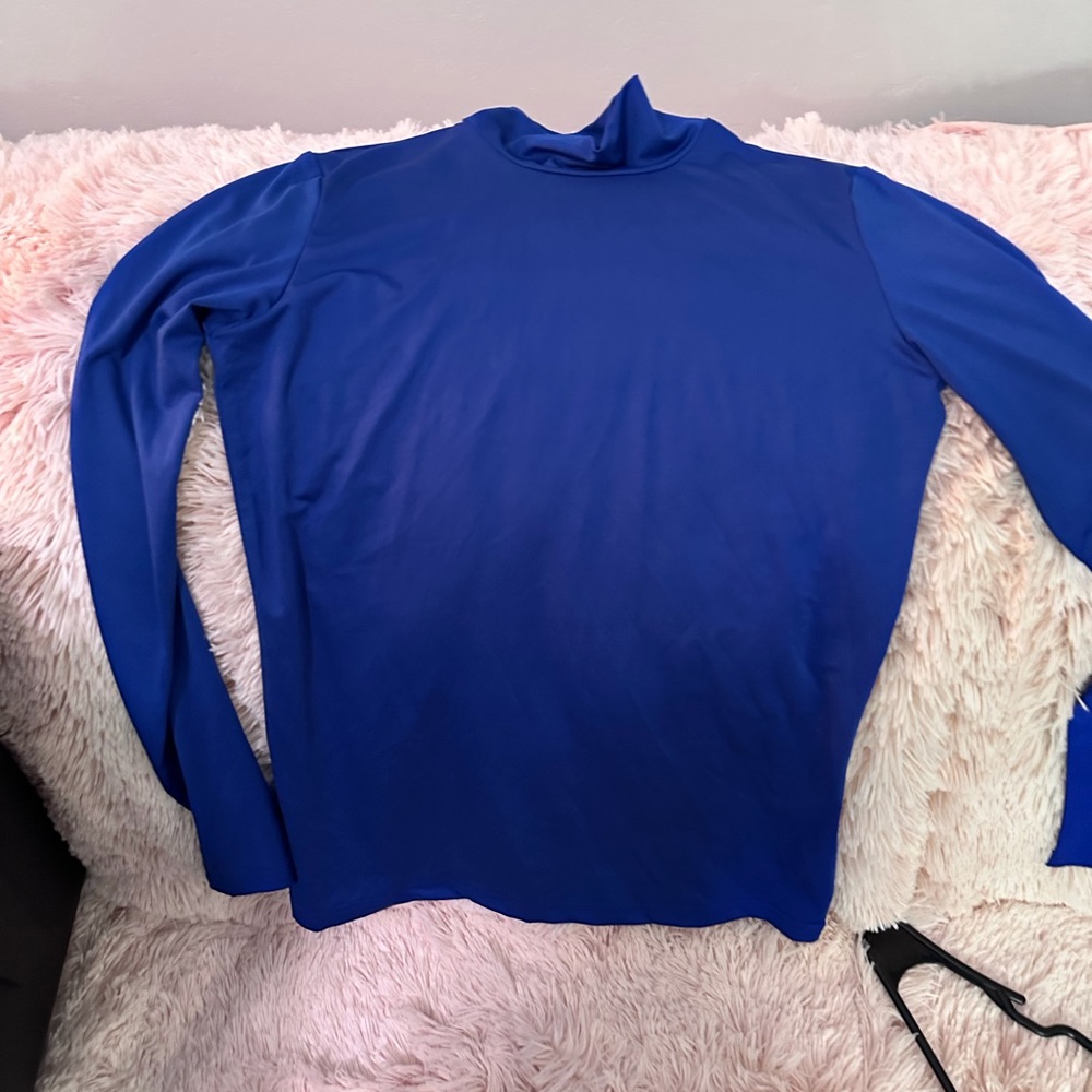 SHEIN Royal Blue Long Sleeve Top